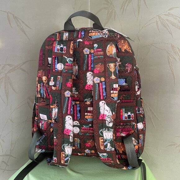 VERA BRADLEY HARRY POTTER BANCROFT BACKPACK:NWT HOGWARTS LIBRARY BAG#4 main image 2
